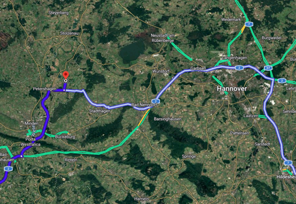 Bei Hannover-Petershagen